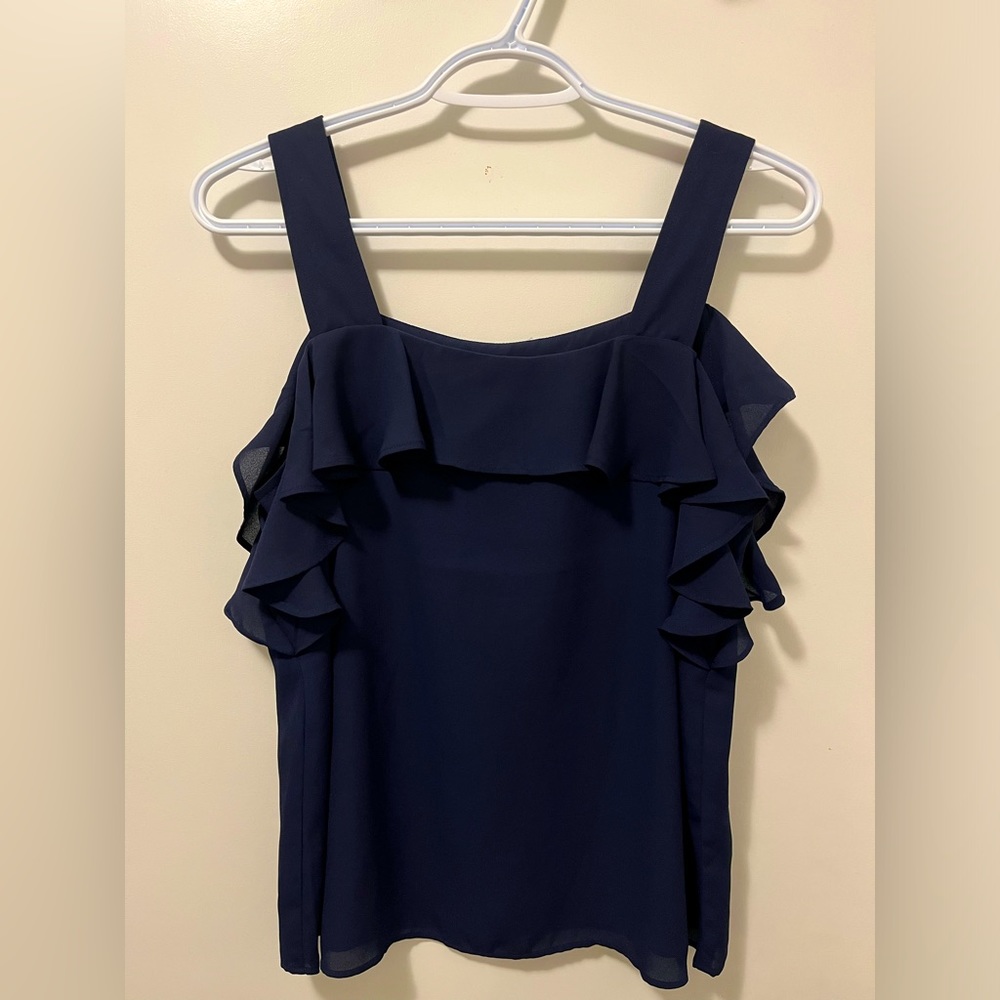 Ruffle Detail Tank Top